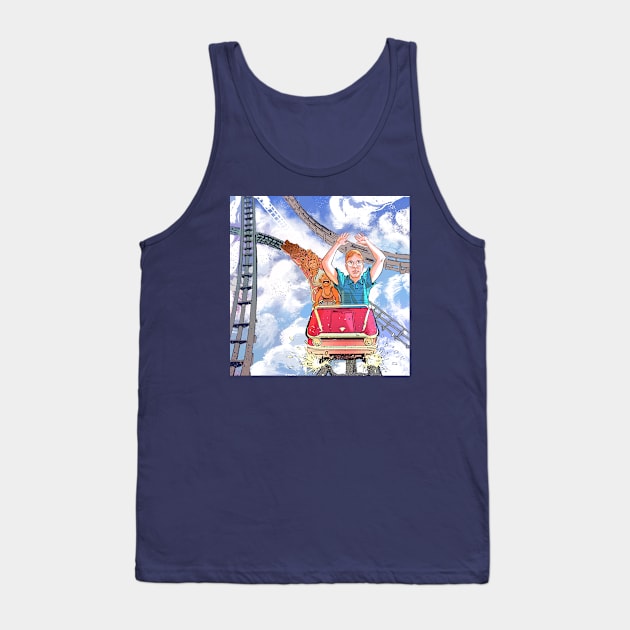 Unemotional Roller Coaster v2 Tank Top by Jacob Williams Comedy